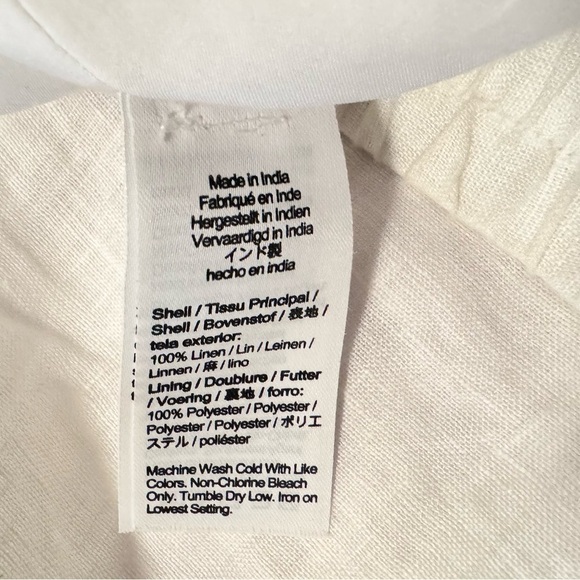 J. Crew | Wide-Leg Seaside Linen Pants (L) - Picture 4 of 5